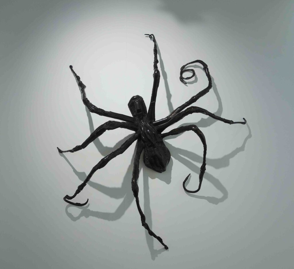 Louise Bourgeois Spider IV 1996, Bronze, 192 x 164 x 50 cm, Edition of 6 + 1 AP @ HAUSER & WIRTH, Art Basel 2023