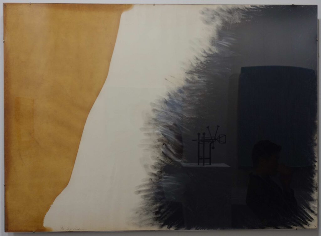 榎倉康二 ENOKURA Koji Drawing C-No.4 1982, Oil, pastel conté, paper, 79.2 x 109.3 cm @ Tokyo Gallery + Beijing Tokyo Art Projects, Art Basel 2023