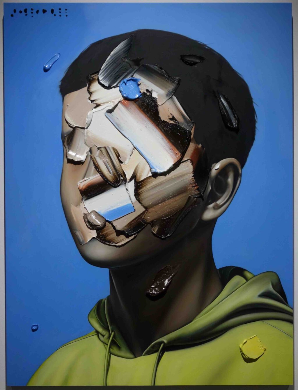 Joseph Lee Kid You Not 2023, 122 x 91 cm, oil