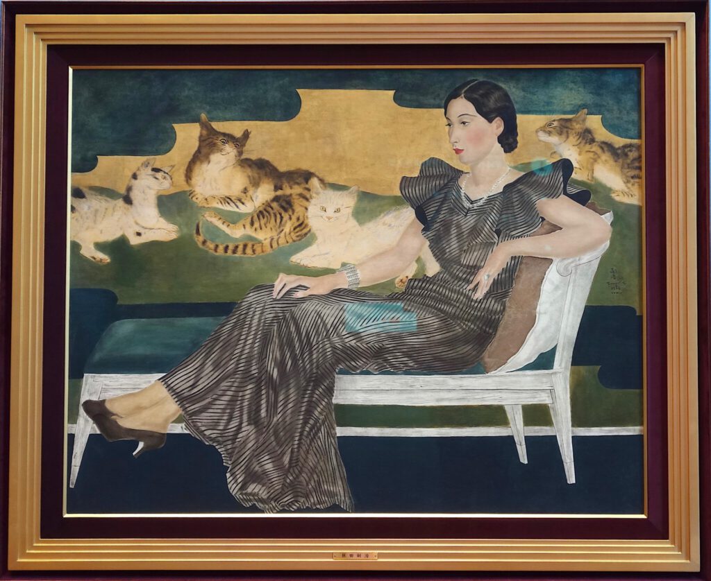 藤田嗣治 FOUJITA Tsuguharu Y婦人の肖像 Portrait of Ms. Y 1935, SMBC Collection