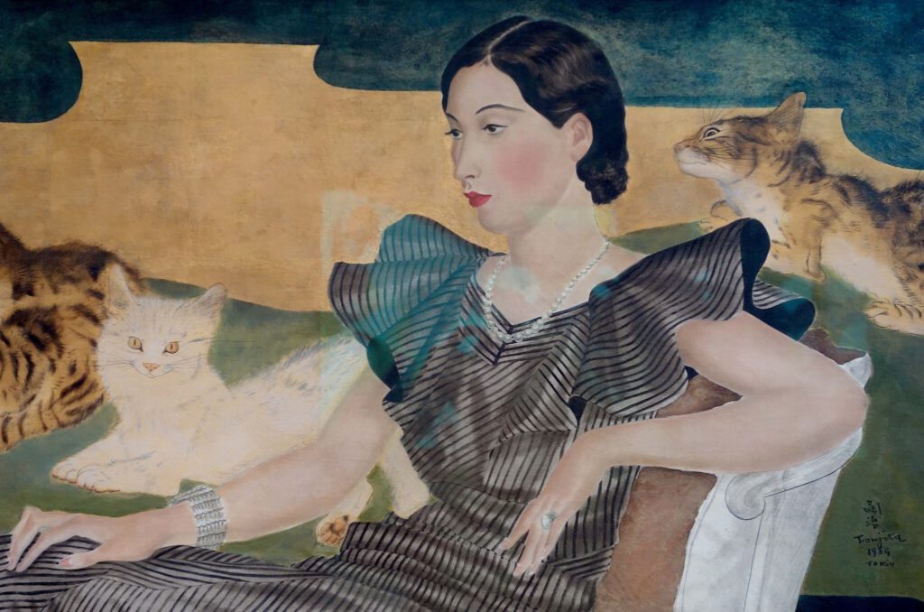 藤田嗣治 FOUJITA Tsuguharu Y婦人の肖像 Portrait of Ms. Y 1935, detail, SMBC Collection