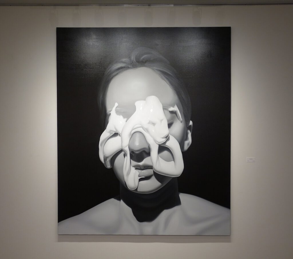 友沢こたお 油画 「slime 可笑し CXXII」 