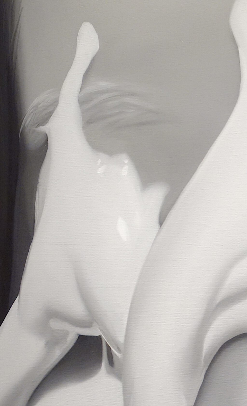 TOMOZAWA Kotao 友沢こたお slime CLXXXI 2023, oil on canvas, 194 x 162 cm, detail 1
