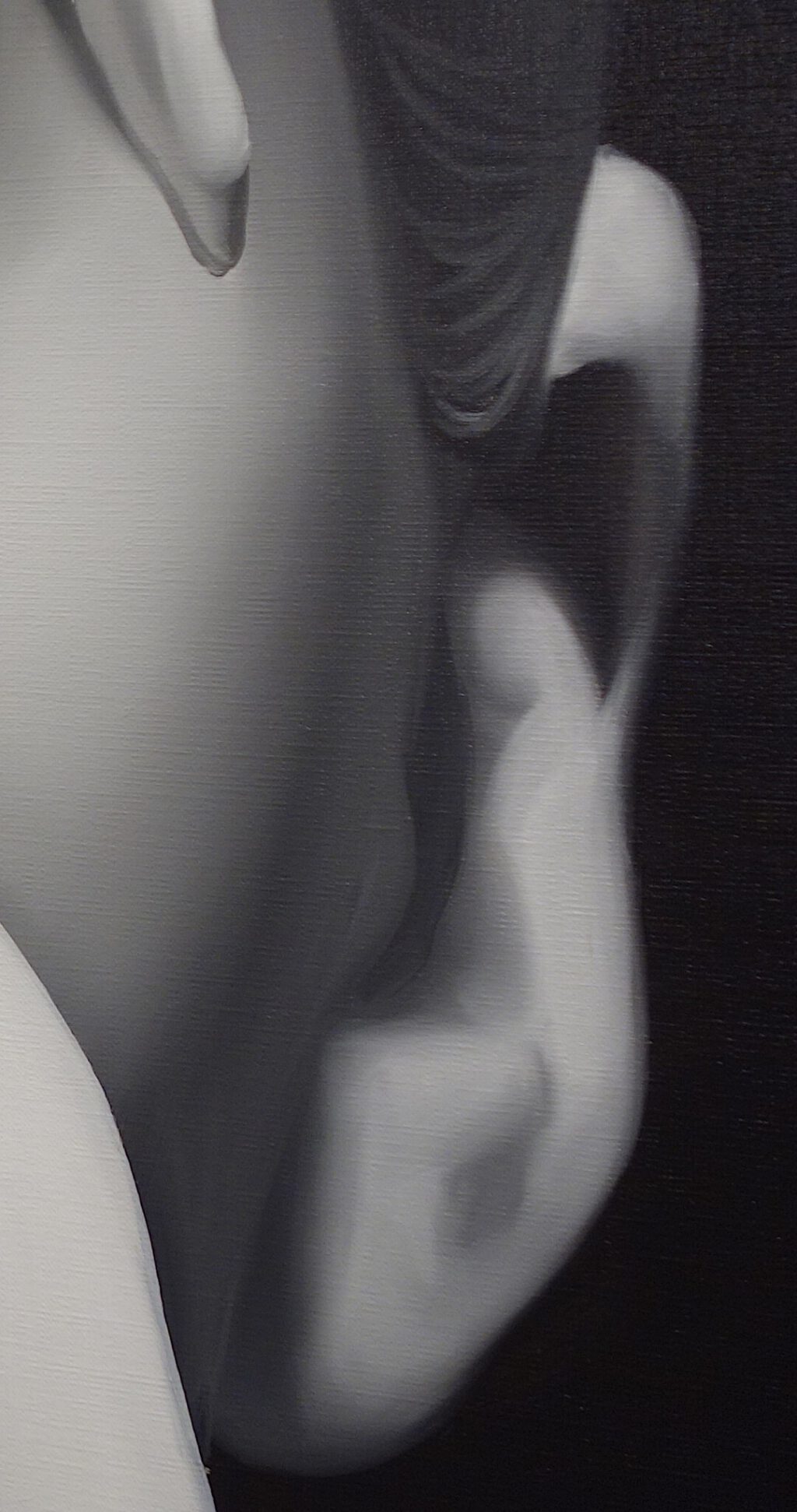 TOMOZAWA Kotao 友沢こたお slime CLXXXI 2023, oil on canvas, 194 x 162 cm, detail 2