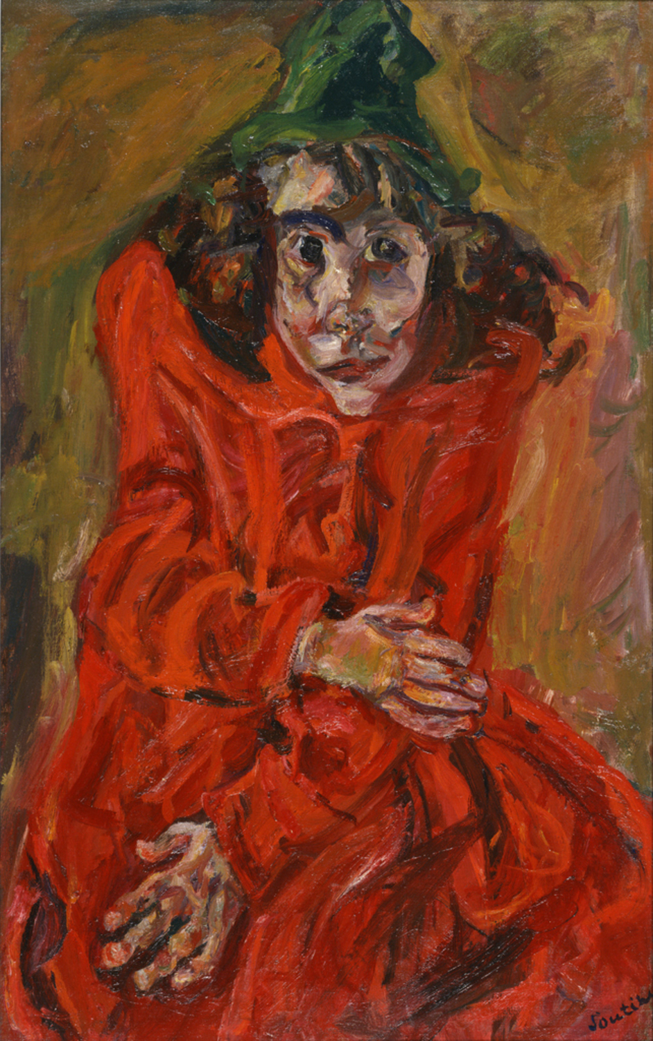 Chaïm Soutine Mad Woman, 1920, oil on canvas, 96 x 60 cm (Collection National Museum of Western Art, Tokyo)