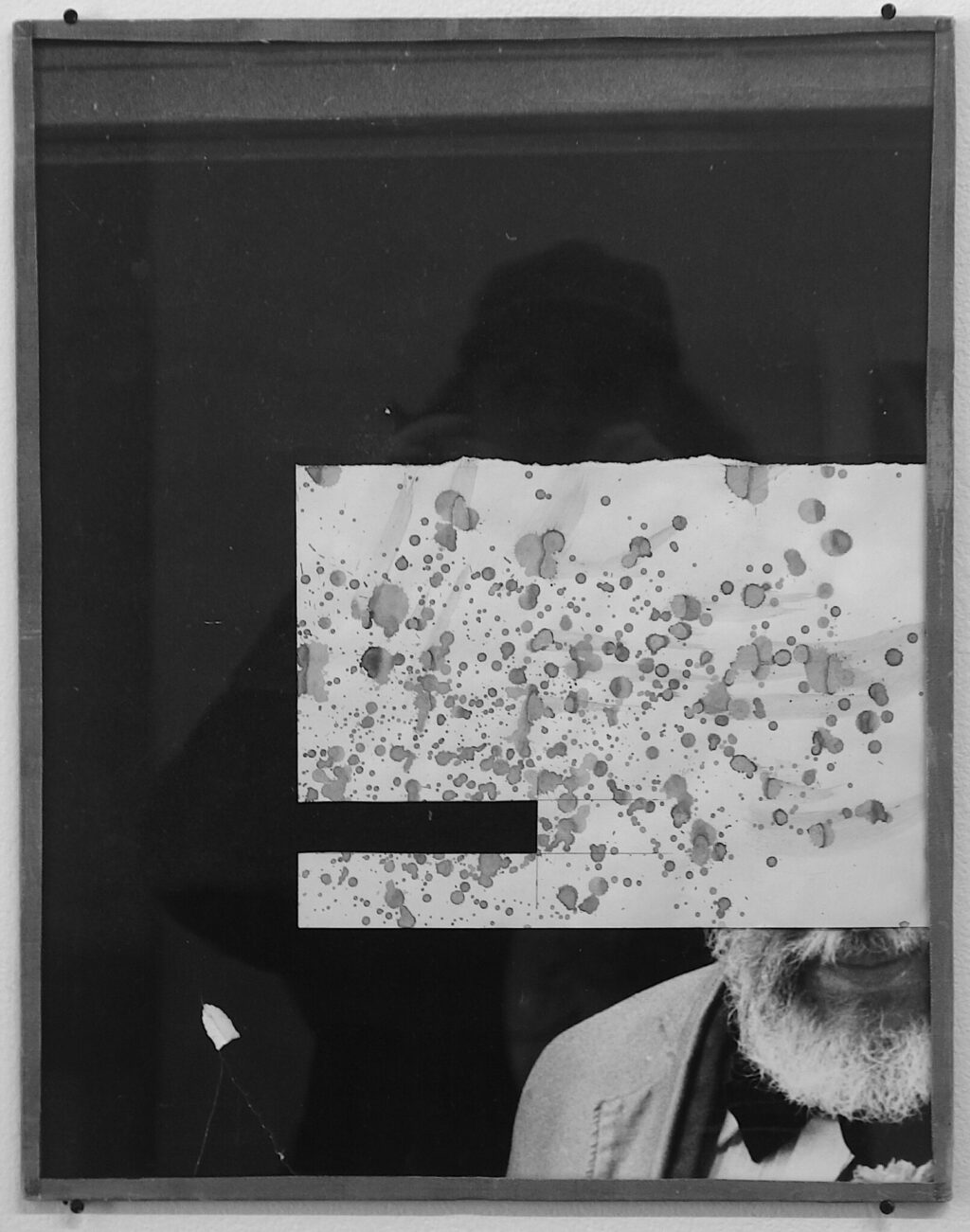 Jiří Kovanda „Tokio“ 1991, unique, 38 x 30 cm, collage, artist frame