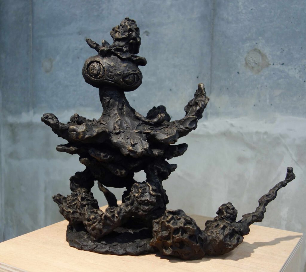 ロッカクアヤコ ROKKAKU Ayako Rokkaku “Untitled” 2023, bronze @ GALLERY TARGET_1