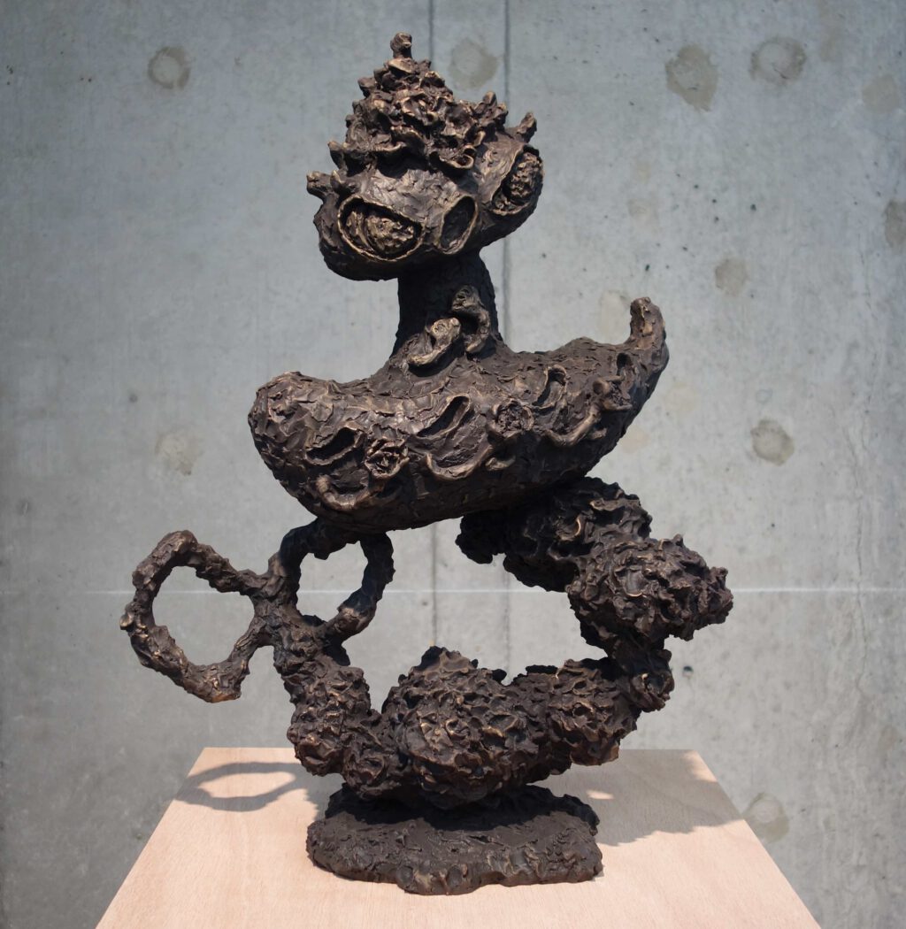 ロッカクアヤコ ROKKAKU Ayako Rokkaku “Untitled” 2023, bronze @ GALLERY TARGET_2
