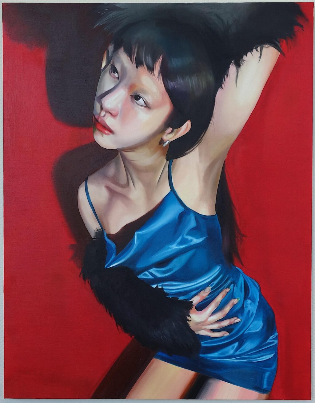 杉山日向子 SUGIYAMA Hinako no title 2022, oil on canvas