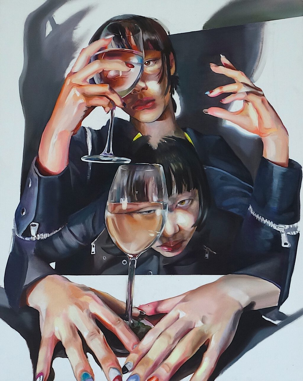 杉山日向子 SUGIYAMA Hinako no title 2022, oil on canvas