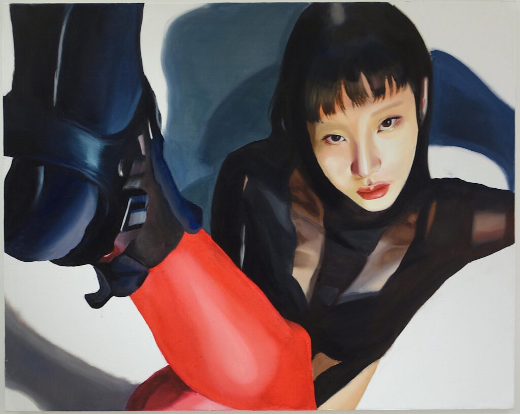 杉山日向子 SUGIYAMA “no title” 2023, 72.7 x 91 cm, oil on canvas