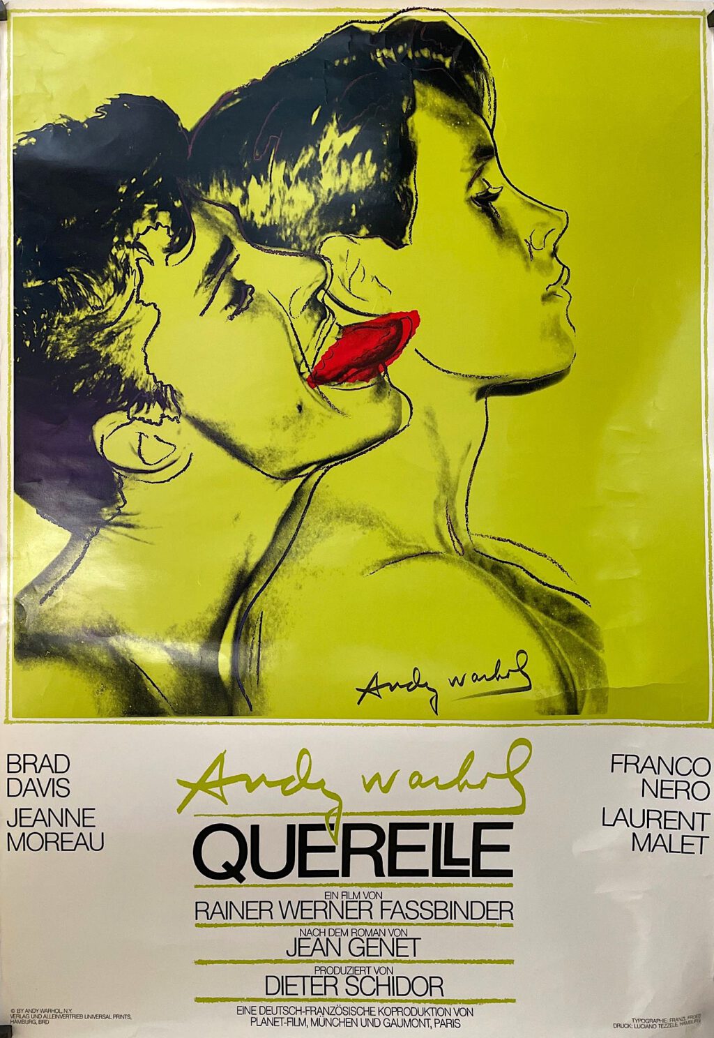 Andy Warhol – Rainer Werner Fassbinder – QUERELLE_3