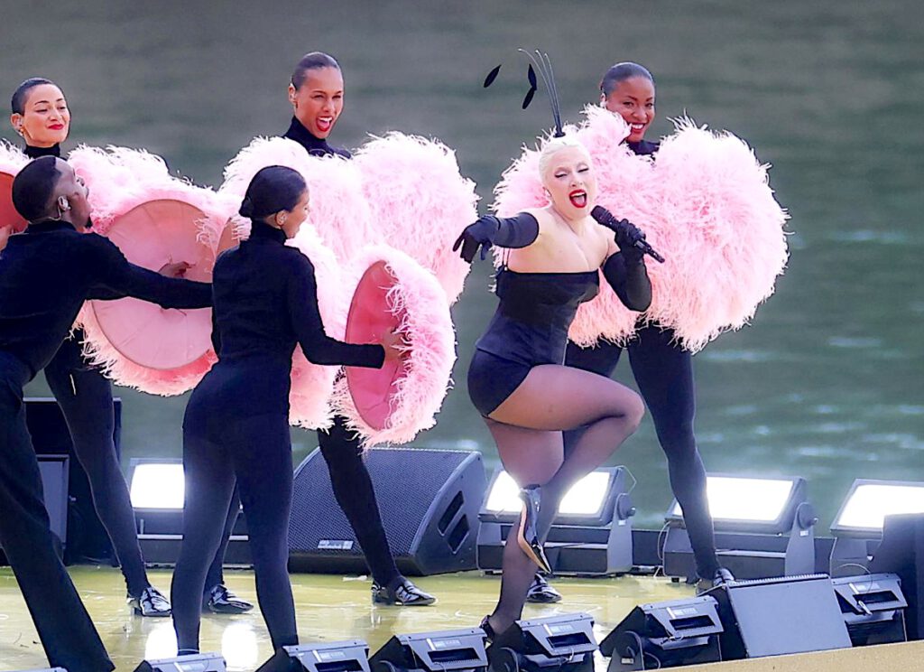 Lady Gaga @ Opening Ceremony Paris Olympics