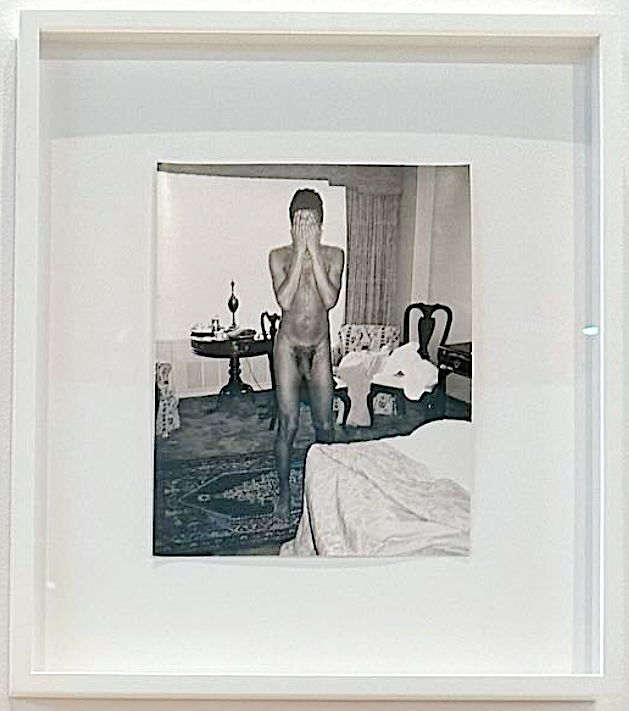 Nude Jean-Michel BASQUIAT, taken by Andy Warhol