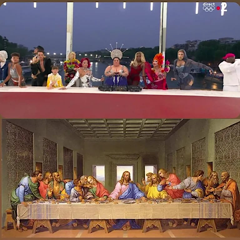 – ‘The Last Supper’ Paris 2024 Olympics Opening Ceremony –