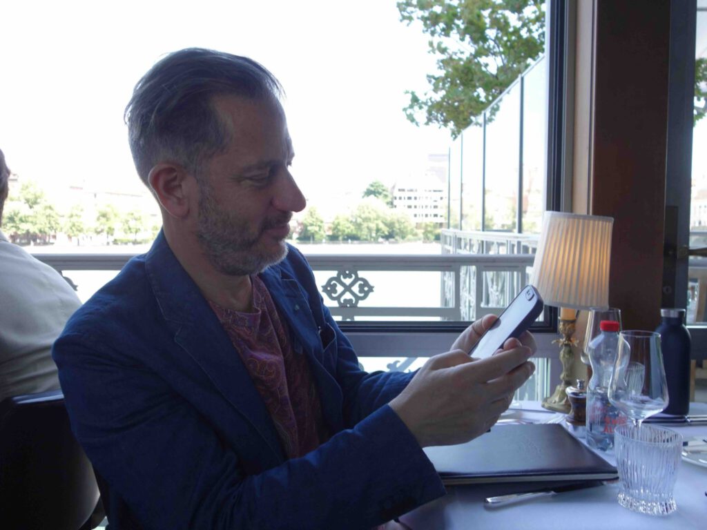 Alexander S. C. Rower, president of the Calder Foundation New York. Les Trois Rois Basel 18.6.2025