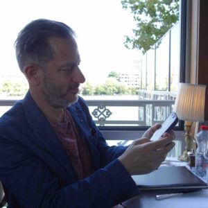 Alexander S. C. Rower, president of the Calder Foundation New York. Les Trois Rois Basel 18.6.2025