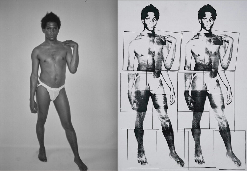 Andy Warhol, Portrait of Jean-Michel Basquiat as David, 1984