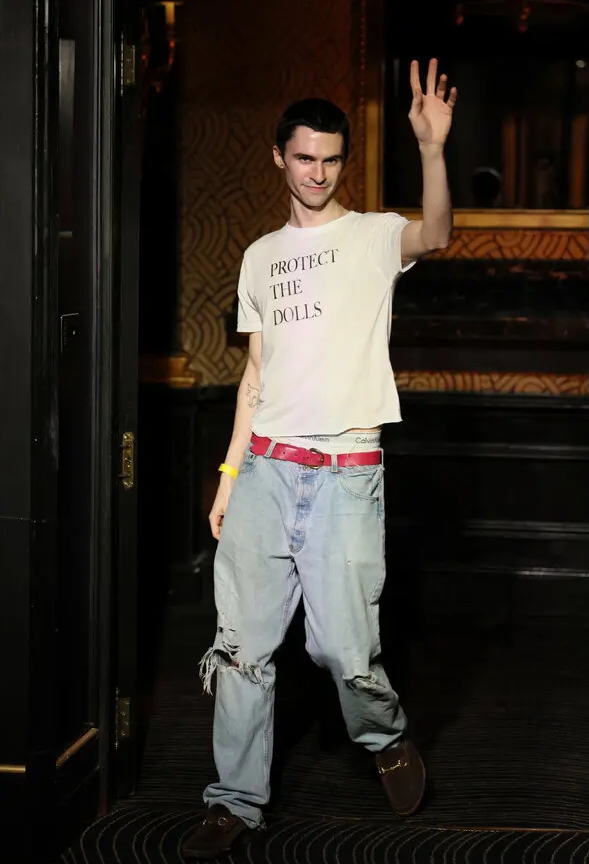 Fashion designer Conner Ives, February 2025, London