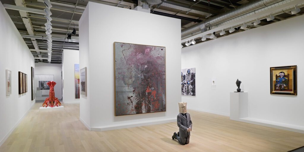 Gagosian Booth @ Art Basel 2025. Curation by Francesco Bonami
