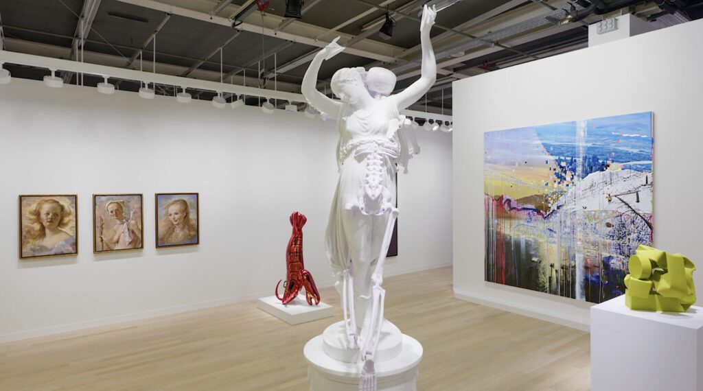 Gagosian Booth, curated by Francesco Bonami