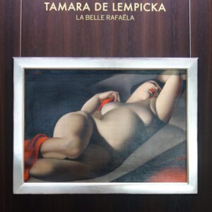 Tamara de Lempicka, La Belle Rafaëla (1927) . Oil on canvas, 64.2 x 91.3 cm @ Sotheby’s London, 24 June 2025. Estimate 7-10 million Euro