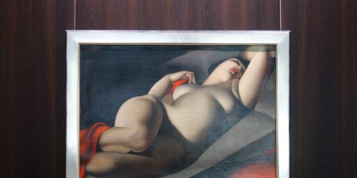 タマラ・ド・レンピッカのヌード絵画：セックスワーカーの「美しいラファエラ」1927年 @ サザビーズ