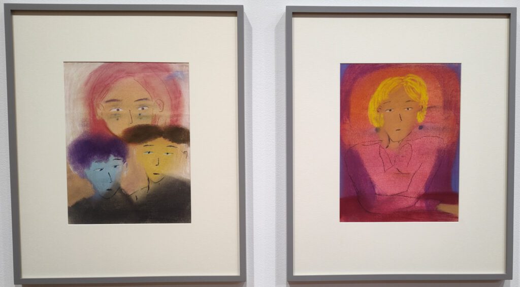 西村有 NISHIMURA Yu “20” 2025, Pastel on paper, 31 x 23.5 cm.