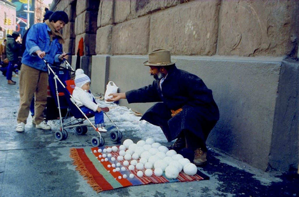 Just do it with your Balls (aka David Hammons)