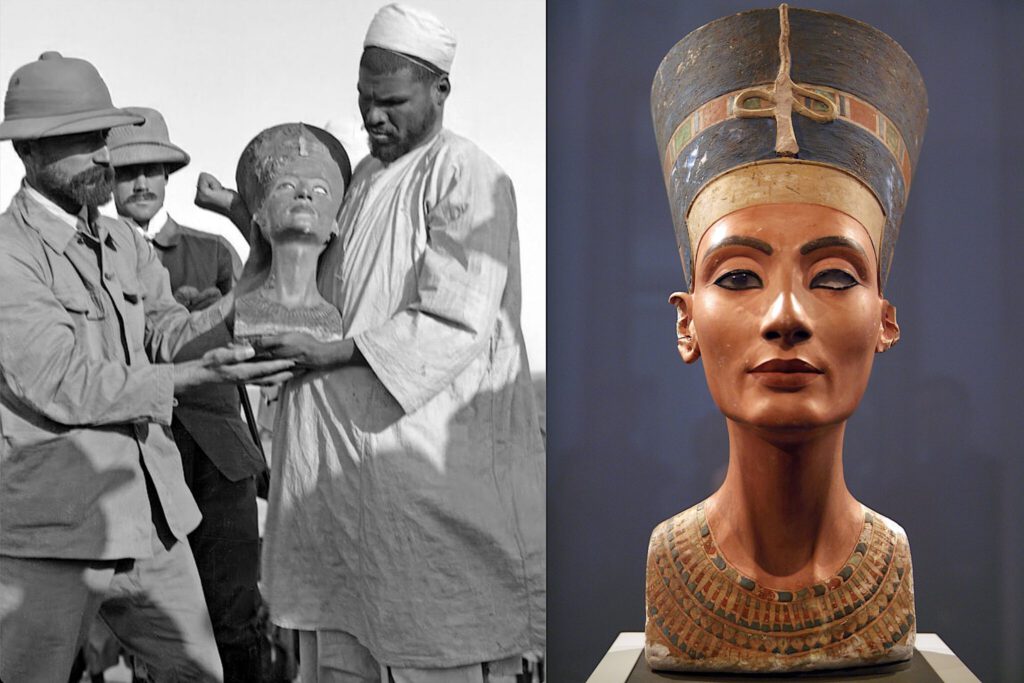 Nefertiti Bust, found in 1912