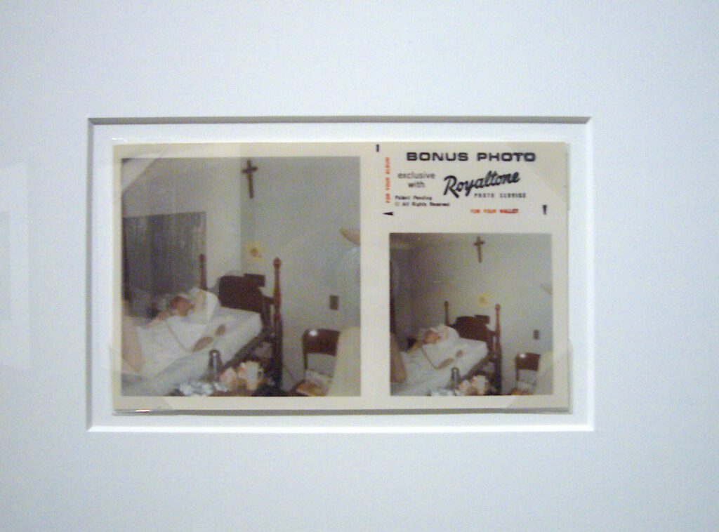 Andy Warhol 1968. Facsimile de l’épreuve chromogène originale, Pittsburgh, The Andy Warhol Museum、Pompidou Center Metz. July 2015