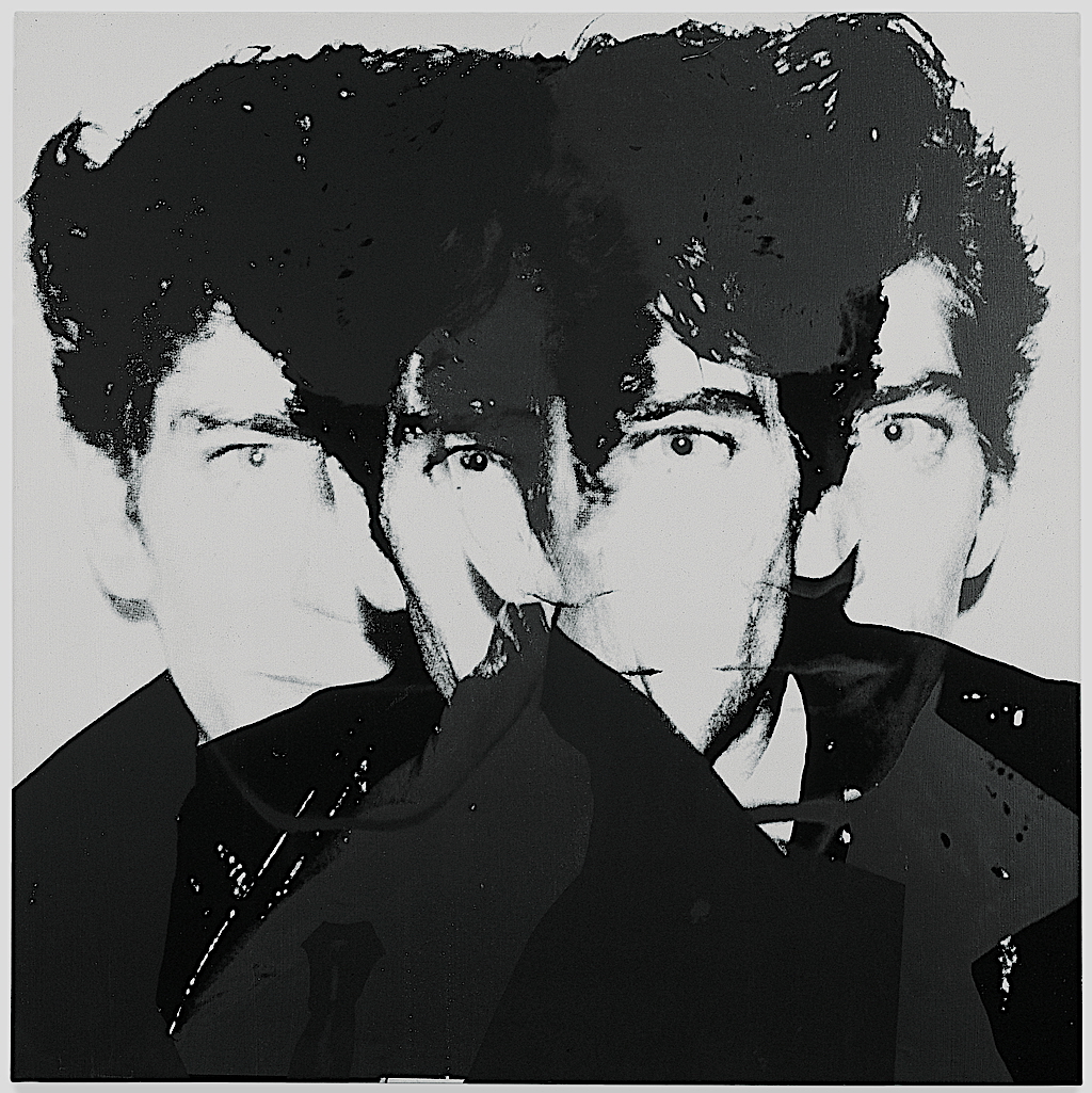 Andy-Warhol-Robert-Mapplethorpe-1983-acrylic-paint-and-silkscreen-ink-on-linen-40-x-40-inch-101.6-x-101.6-cm