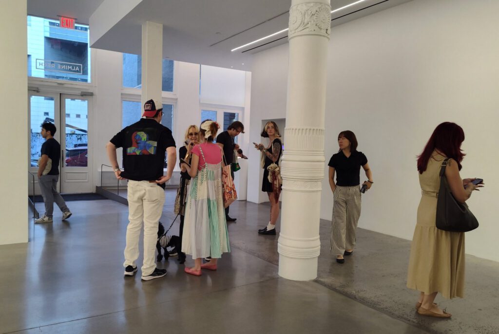Chloe Wise Opening @ Almine Rech