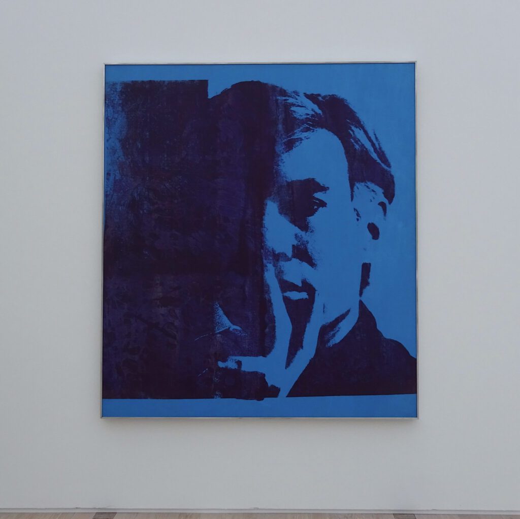 アンディ・ウォーホル Andy Warhol Self-Portrait 1967. Siebdruckfarbe und Acryl auf Leinwand. Sammlung Beyeler