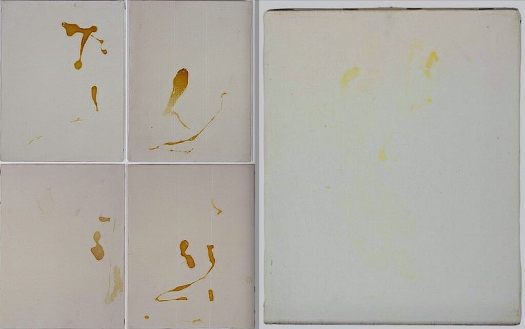 Andy Warhol Cum Painting 1978