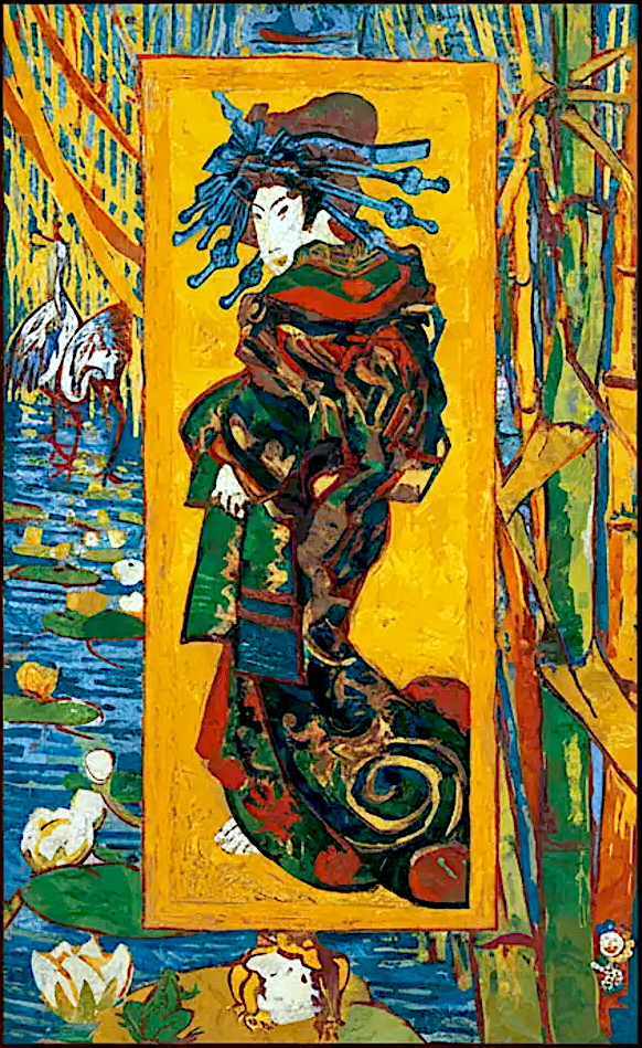 村上隆 Takashi Murakami “Vincent van Gogh’s ‘Courtesan (after Eisen) ’” 2025