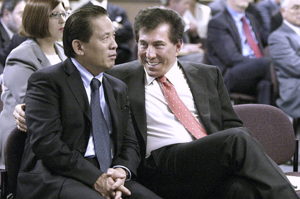 著名な美術品収集家たち famous art collectors 岡田和生 OKADA Kazuo and スティーブ・ウィン Steve Wynn