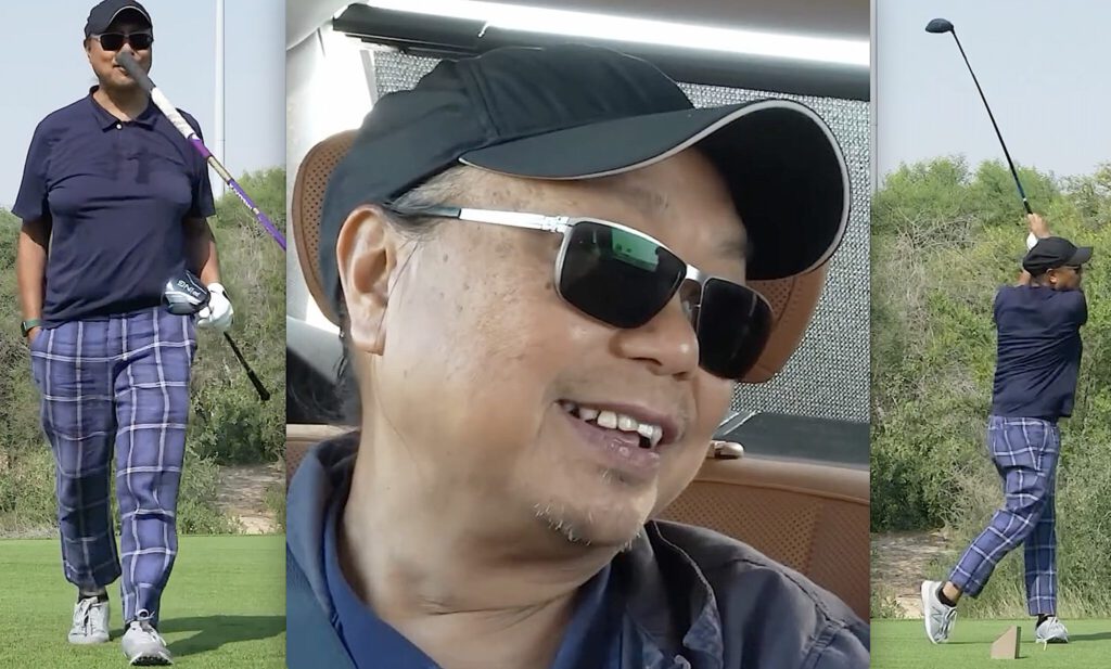 Luxury Golfer Rirkrit Tiravanija
