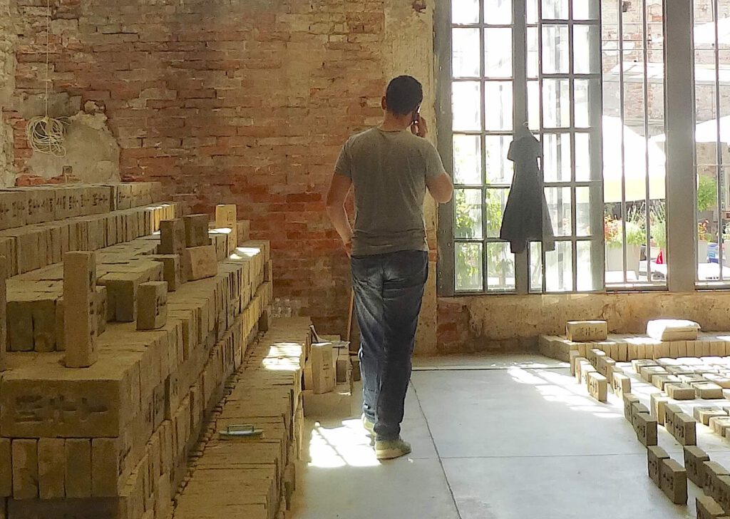 Rirkrit Tiravanija working aka Venice Biennale 2015