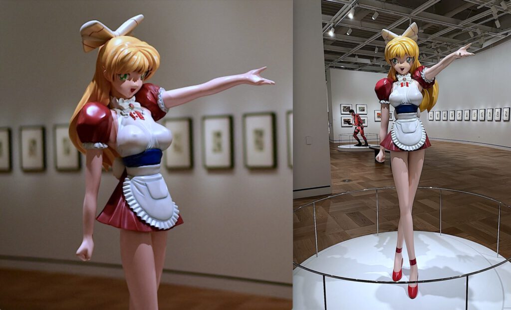 Takashi Murakami Miss Ko² (Project Ko²) @ Manga Room, Lucas Museum of Narrative Art, One Lucas Plaza, Los Angeles, CA 90037, United States