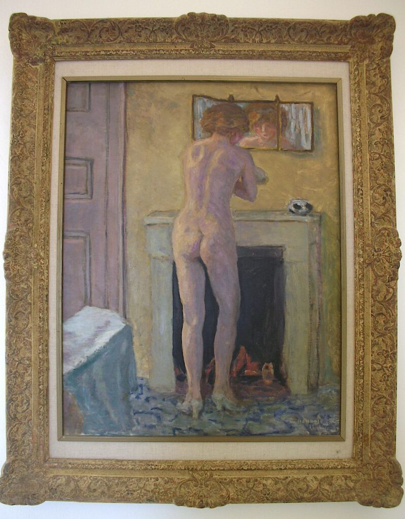 Pierre Bonnard Nu devant la cheminée 1919
