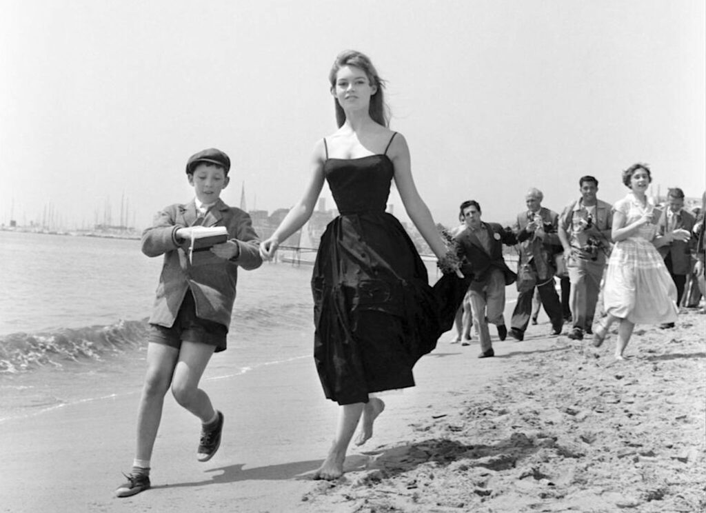 ブリジット・バルドー 、カンヌ 1955