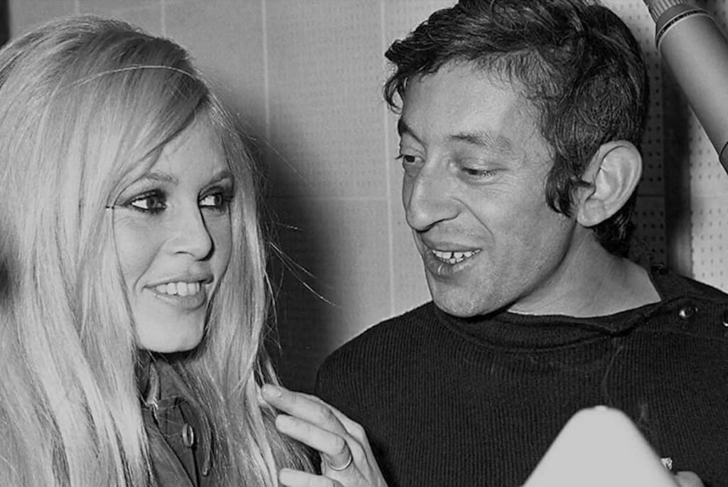 ブリジット・バルドーと セルジュ・ゲンスブール