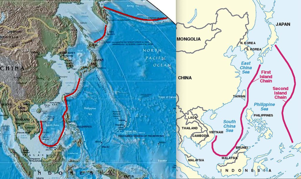 第一列島線 First Island Chain 第一列島線 First Island Chain
