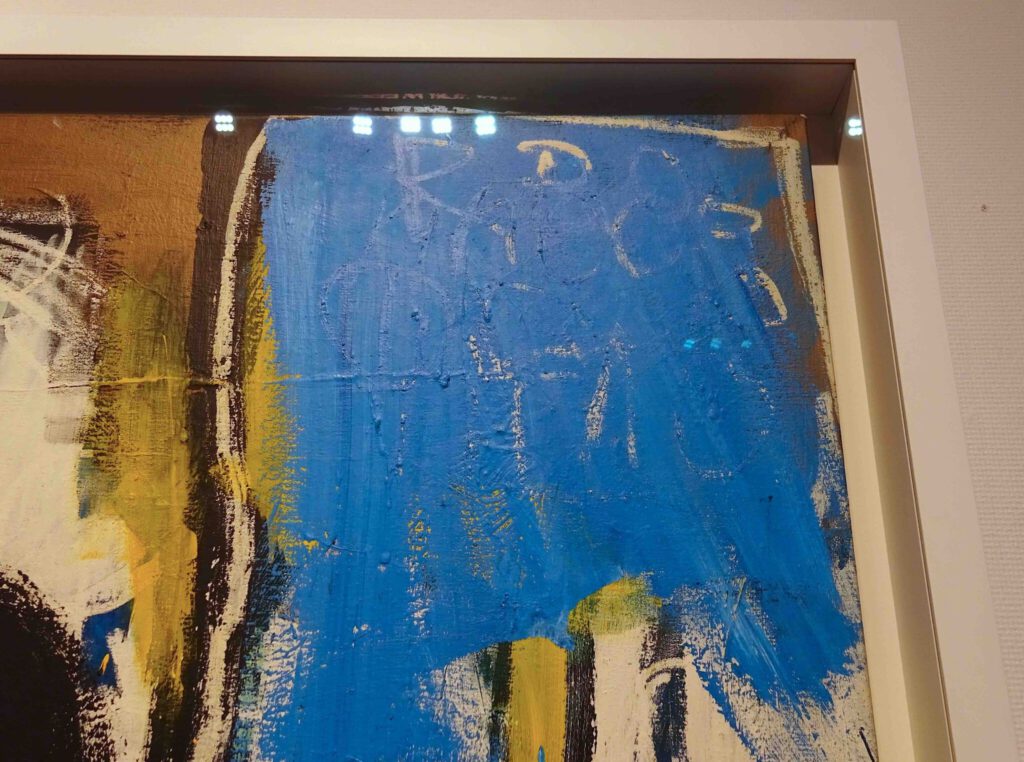 Jean-Michel Basquiat “Untitled” 1982, detail＿4
