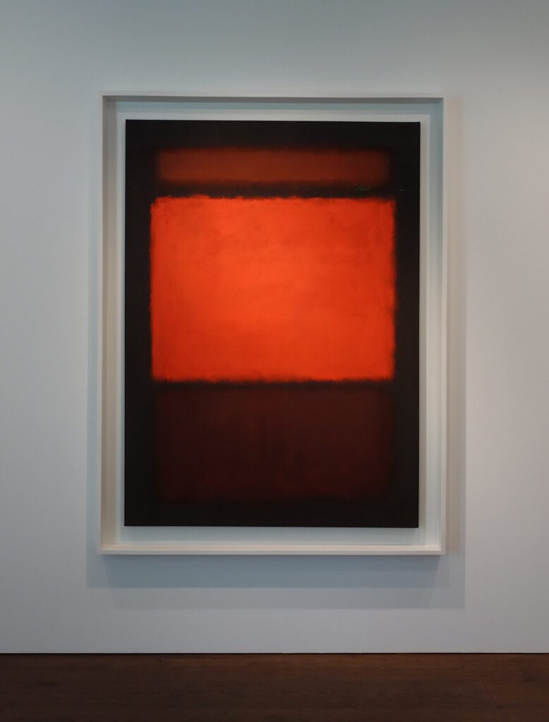 Mark Rothko No. 14 1963. Oil on cotton duck canvas 176 x 127 cm