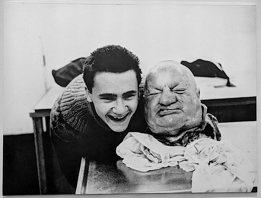 Fucked up Damien Hirst, 1991. Not shown in this Tokyo show.