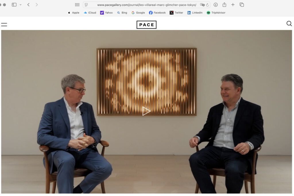 In Conversation Leo Villareal and Marc Glimcher at Pace Tokyo Published Thursday, Sep 25, 2025