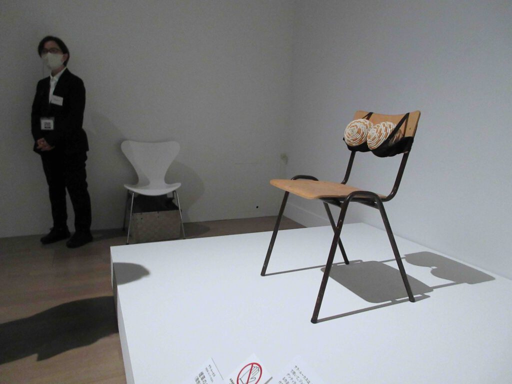 Sarah Lucas Cigarette Tits (Idealized Smokers Chest II) 1999