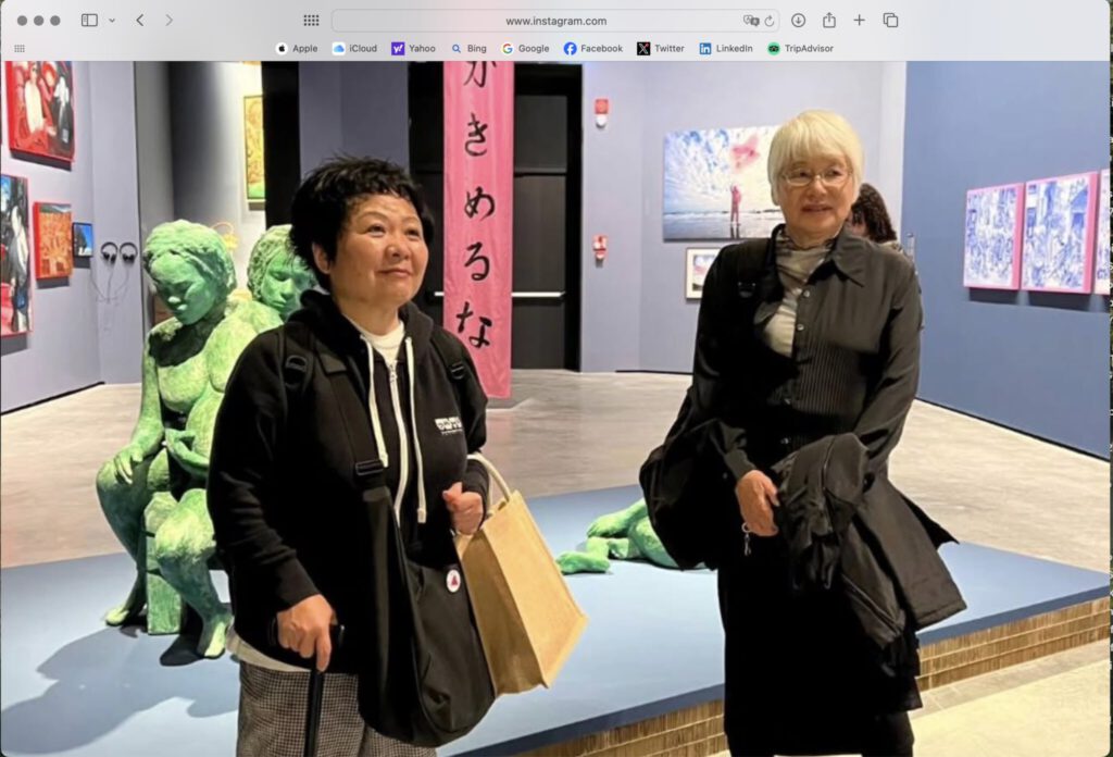 (右) 嶋田美子とブブ・ド・ラ・マドレーヌ | (右) 嶋田美子とブブ・ド・ラ・マドレーヌ @ ベニス・ビエンナーレ 2026年 (右) 嶋田美子とブブ・ド・ラ・マドレーヌ | (右) 嶋田美子とブブ・ド・ラ・マドレーヌ @ ベニス・ビエンナーレ 2026年